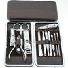 12pc Manicure Set & Pedicure Set Nail Kit with Cuticle Pusher & Cuticle Remover