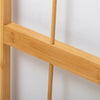 Solid Wood Coat Rack Stand Clothes Hanging Rail Rack Shelf Closet Portable Use
