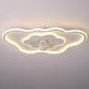 Modern LED Ceiling Fan with Light Dimmable Bedroom Living Room Cloud Fan Lamp UK