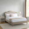 Dusk Wiltshire Stone Matte Velvet Double Bed Frame RRP £699