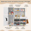 Kids Chef Pretend Play Toy Play Kitchen Toy Set-Golden