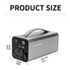 Portable Power Station 180W Solar Electronic Generator Camping Outdoor Travel