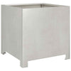 Garden Planters 2 pcs 40x40x40 Stainless Steel M1F3