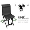 Portable Camping 360° Silent Swivel Blind Hunting Chair Folding Hunter Chair
