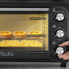 OYAJIA Mini Oven 28L Countertop Electric Grill w/ Temp Timer Control 1500W Jljwr