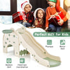 4-in-1 Kids Indoor Slide Playset Folding Children Climber & Slide Toy Set