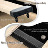 Mobile Standing Desk Height Adjustable Rolling Desk with Pneumatic Lift