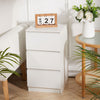 Modern Bedside Table Drawers Cabinet Bedroom Furniture Storage Nightstand Shelf