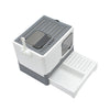 Large Self-Cleaning Hooded Cat Litter Box Enclosed Kitten Toilet Box Potty Tray