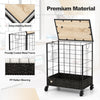 Laundry Hamper 110L Large Capacity Handwoven Rattan Laundry Basket with Lid