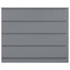 Modern Wooden Chest of Drawers Tall Wide 8 Drawer Bedroom Furniture Cabinet