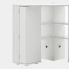 Corner Dressing Table Desk Cupbpard Workstation Foldable Shelf Storage Display