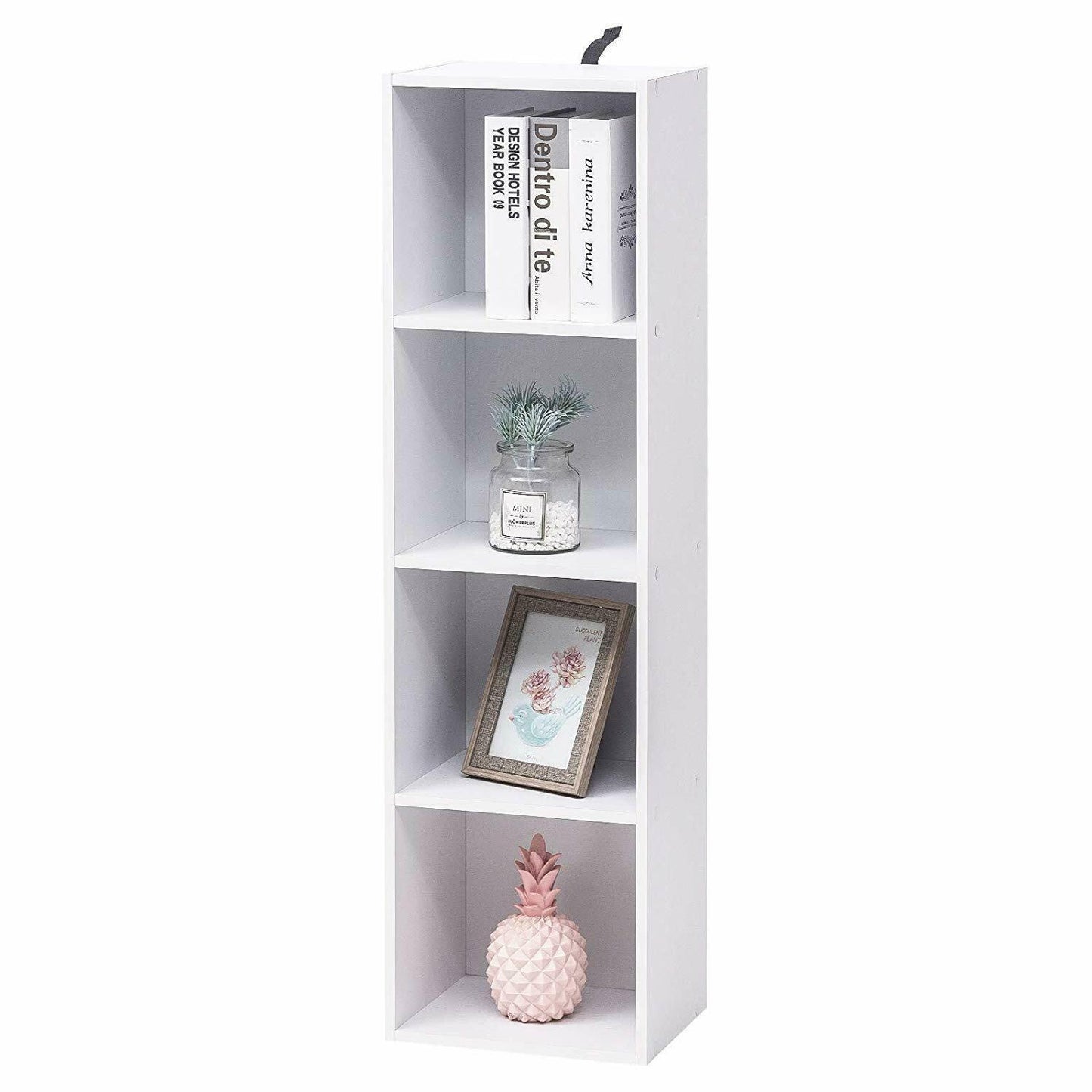 Storage Bookcase Display Shelf Unit Organiser 4/5/6 Cube Bookshelf Home Office