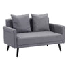 2-3 Seater Small Sofa Couch Velvet Armchair Loveseat Settee Living Room Office