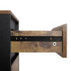 Mobile File Cabinet pedestal Storage with 3 Drawers Lockable Casters Under Desk
