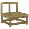 LAPOOH 8 Piece Garden Set Impregnated Wood Pine,Garden Set,Patio J6N9