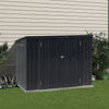 7ft Garden Lockable Storage Bike Tool Box Large Outdoor Garbage Bin Shed Locking