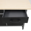 120CM Garage Work Table Tool Cabinet Chest Workbench With Storage Shelf 4 Drawer