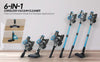 6in1 Cordless Vacuum Cleaner Hoover Upright Handheld Stick Lightweight 220W