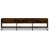 TV Cabinet Smoked Oak 180x40x46 cm Engineered Wood UK