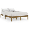 Bed Frame Honey Brown Solid Wood Pine 120x200 T0G3