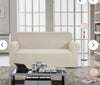 TAOCOCO Sofa Cover 3 Seater, Sofa Furniture Protector Cream pet protect 20-1-20