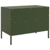TV Cabinets 2 pcs Olive Green 68x39x50.5 Cold-rolled Steel S7V7