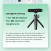 CR-Scan Ferret Pro SE Scanner 24-bit full color scanning 0.1mm Accuracy Black UK
