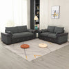 Panana Sofa Suite Set 3 2 or Corner Chaise in Dark Grey Or Light Grey