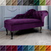 Chaise Lounge Chesterfield Sofa Purple Accent Chair Lucian Tufted Longue