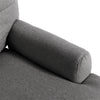 FABRIC ACCENT CHAIR WITH FOOTSTOOL ADJUSTABLE BACKREST LOUNGE RECLINER ARMCHAIR
