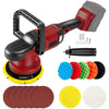 Cordless Car Buffer Polisher Orbital Polisher 6 Speeds for Milwaukee M18 Battery