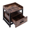 Night Stands with Drawer Bedside Cabinet Bedroom End Side Table Wooden Furniture