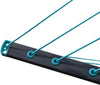 ROTARY AIRER 3 ARM 30M OUTDOOR CLOTHES GARDEN WASHING LINE DRYER SPIKE & COVER