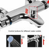Bathroom Thermostatic Bath Shower Mixer Taps Deck Mounted Chrome Valve Bar Tap