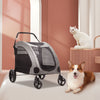 Pet Stroller Dog Cat Puppy Pram Pushchair Travel Cart Jogging Buggy Carrier Fold