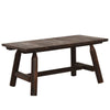 GuyAna 3 Piece Garden Set Solid Wood Spruce,Corner Sofa Glass Coffee E3H8