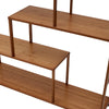 Tall Wooden Shelves Bookcase 7Tiers Bookshelf Display Storage Furniture Rack