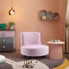 Padded Kids Sofa Chair Toddler Couch Linen Upholstered Children Shoe Seat Stools
