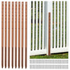 Timber Fence Post Repair Stakes Kit Heavy Duty Fence Post Stakes Ground