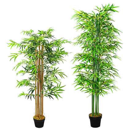 Large Artificial Potted Plant Bamboo Tree Realistic Fake Home Office Green Decor