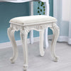 Soft Padded Stool Piano Makeup Seat Kitchen Bedroom Side Chair Dressing Stool