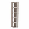 Nati Corner Bookcase – 5-Tier Freestanding Shelf Unit, 161cm High, 11 Colours