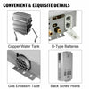 LPG Hot Water Heater Propane Gas Tankless Instant Boiler Heating&Shower Head Kit