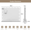 Hollywood Makeup Mirror Large Vanity Light Mirror with 15 Dimmable LED Bulbs