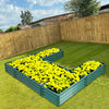 Irregular 245cm Garden Raised Bed Vegetable Planter Yard Flower Trough Grow Box