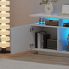 1.6M High Gloss TV Stand Cabinet Entertainment with TV Mount Bracket &LED Lights