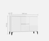 Sideboard Cabinet Storage Unit Cupboard With Drawers Doors Living Room Furniture