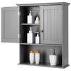 Double Door Bathroom Cabinet Wall Mounted Storage Cabinet Medicine Cabinet