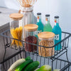 2-6 Tier Vegetable Fruit Trolley Cart Kitchen Rack Storage Basket Holder Shelf